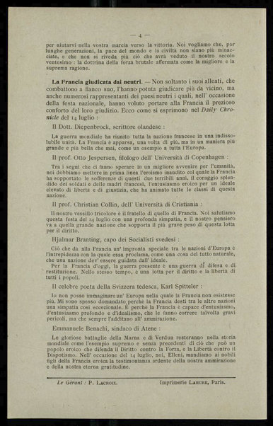 Documenti della guerra : bollettino d'informazioni pubblicato dalla Camera di commercio di Parigi